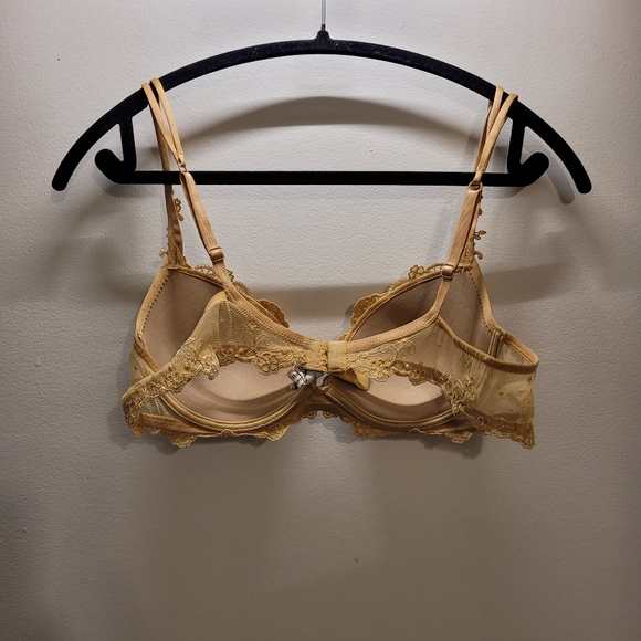 Lise Charmel Vintage Golden Floral Bra - 36b - Picture 4 of 8